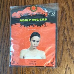 Halloween adult wig cap NWT